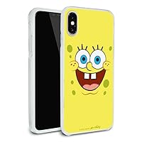 Spongebob Goofy Smile Face Protective Slim Fit Hybrid Rubber Bumper Case Fits Apple iPhone 8, 8 Plus, X, 11, 11 Pro,11 Pro Max