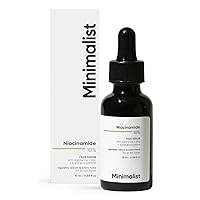 Minimalist 10% Niacinamide Face Serum for Acne Control & Oil Balancing with Zinc | Pore Minimizer for Face | Clears Acne Marks & Blemishes for Even Skin Tone | For Women & Men | 1 Fl Oz / 30 ml
