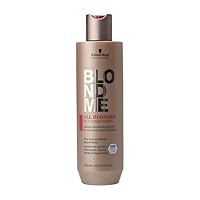 BlondMe All Blondes Rich Conditioner – Nourishing Daily Treatment – Strength, Elasticity and Shine for Normal to Coarse Color Treated and Natural Blonde Hair, 250 ml