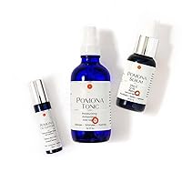 Jessica Wellness- Bundles of Pomona Eye Contour, Serum and Tonic for Complete Healthy Glow, Supports Even Skin Tone Reduces Dark Spots and Absorbs Quickly.