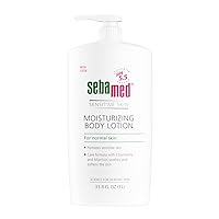 seba med Moisturizing Body Lotion pH 5.5 for Sensitive Skin Dermatologist Recommended Moisturizer 33.8 Fluid oz (1 Liter)
