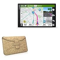 BoxWave Case Compatible with Garmin DriveSmart 86 (Case Quorky Pouch, Durable, Lightweight Cork Envelope Sleeve Cover for Garmin DriveSmart 86