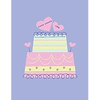Cake Order Log: Purchase Record Journal | Small Business Log Book | Customer Order Tracker for Cakes | Cake order forms, planner, organizer | Cake order forms, planner, organizer