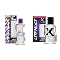 Water Based Lube (5oz) and Silicone Lube (2.5oz) Toy 'n Joy and X Premium Personal Lubricants