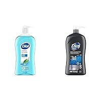 Body Wash, Refresh & Renew Spring Water, 32 fl oz & Men 3in1 Body, Hair and Face Wash, Hydro Fresh, 32 fl oz