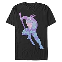 Nickelodeon Men's Big & Tall Ombre Donatello T-Shirt
