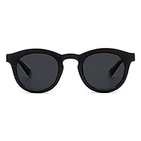 Peepers by PeeperSpecs Women's Beverly Shores Bifocal Sunglasses Round, Black, 1.50 + 1.5