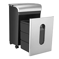 n/a Minute Heavy-Duty Cross-Cut Paper Shredder, CD and Credit Card Shredder Machine Office Supplies Shredder 8 Pieces of Broken Credit Card