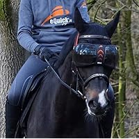 eVysor by eQuick - UV Protection Horse Riding Goggles- Dark UV Lenses
