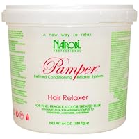 Nairobi Pamper Hair Relaxer Unisex, 64 Ounce