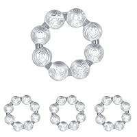 Cooling Ring Teether-Clear (Pack of 4)