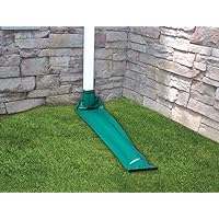 Frost King Automatic Drain Away for Downspouts 4 ' Plastic Green
