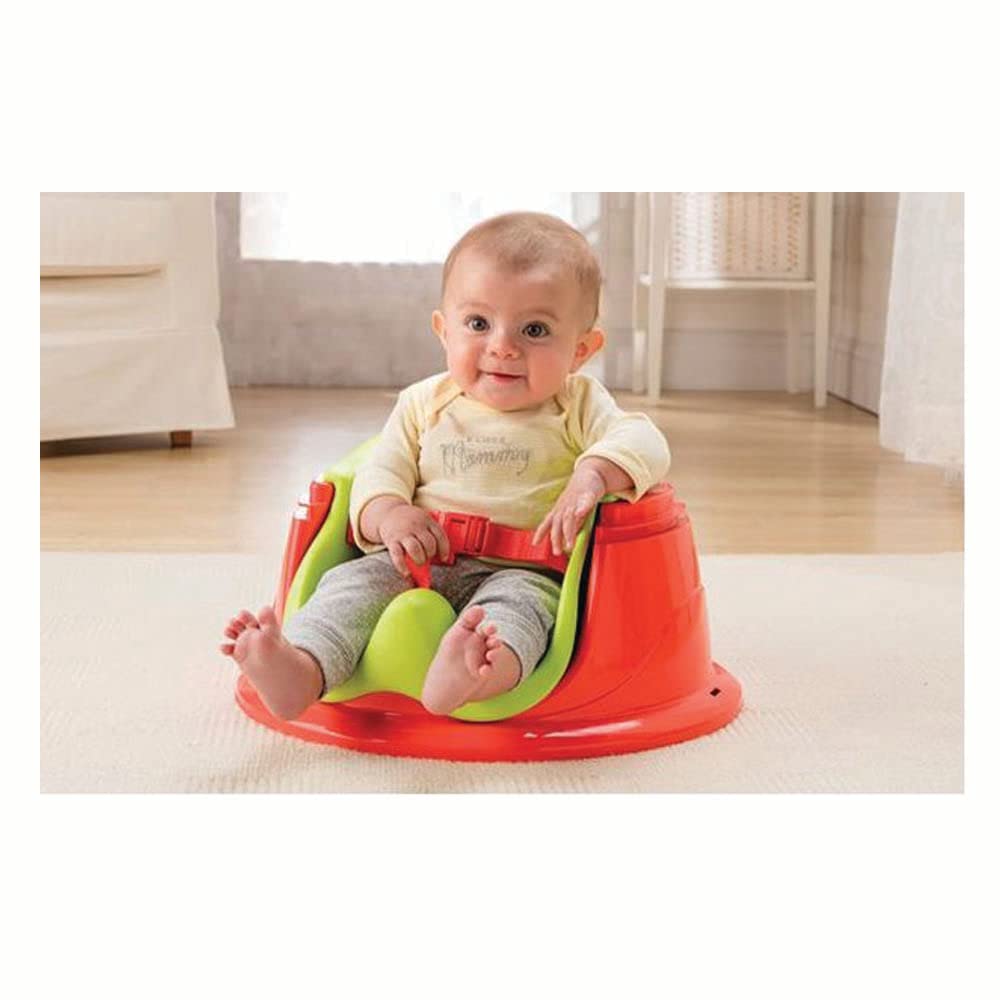 Summer® Deluxe SuperSeat®, Wild Safari, Fun Baby Seat for Sitting Up, Playtime, and Meals, Ages 4 Months to 4 Years, Includes Booster Seat, Tray, and Toy bar