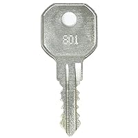 Kobalt 801 Toolbox Replacement Key 801