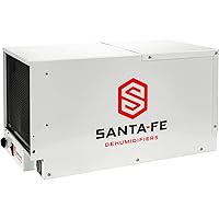 Santa Fe Compact70 70 Pint Dehumidifier for Basements, Crawl Spaces Up to 2,600 sq. ft.