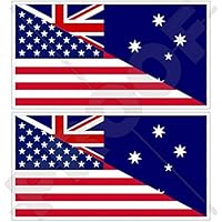 United States of America & Australia American-Australian Flag 4