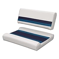 Wise 8WD125FF Deluxe Series Pontoon Flip-Flop Seat Cushion Set