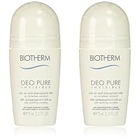Deo Pure Antiperspirant, Roll-On, 2.53 Ounce (Pack of 2)