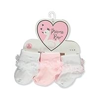 Baby Girls' 6-Pack Fancy Socks