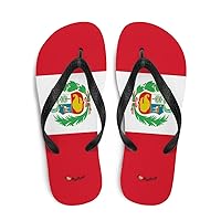 Flag Peru National Flip Flop Sandal Slippers