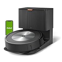 iRobot Roomba j7+ (7550) Self-Emptying Robot Vacuum –Identifies and avoids obstacles like pet waste & cords, Empties itself for 60 days, Smart Mapping, Works with Alexa, Ideal for Pet Hair, Roomba J7+
