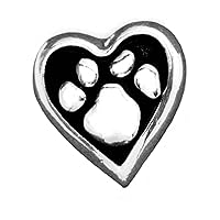 Fundraising For A Cause |Animal Paw Print Heart Tac Pins - Perfect for Awareness, Gift-Giving, Rescue Groups, Fundraising & More!