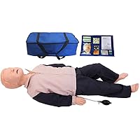 Professional Full Body CPR Training Manikin- - Cardio Pulmonary Resuscitation Model - Children CPR First Aid Training Manikin - Resuscitation Manikins