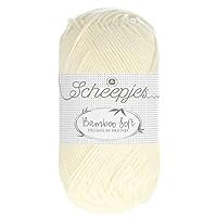Scheepjes Yarn - Bamboo Soft, 50 g / 1.75 oz (265 - Rich Cream)