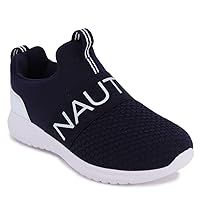 Nautica Kids Boys Youth Athletic Fashion Sneaker Running Shoe -Slip On- Little Kid/Big Kid