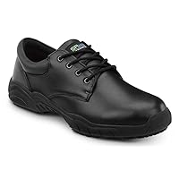 SR Max Providence, Men's, Black, Oxford Style Slip Resistant Soft Toe Work Shoe