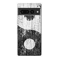 R2489 Yin Yang Wood Graphic Printed Case Cover for Google Pixel 7 Pro