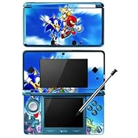 Sonic Game Skin Compatible with The 3DS Console