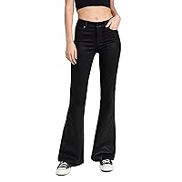 PAIGE Women's Genevieve Fog Luxe Coating Jeans