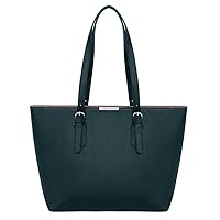 David Jones - Women's Large Tote Shopper - Top Handle Handbag PU Leather - Big Shoulder Shopping Bag Large Capacity A4 - Ladies Girl Students School Work Office City Laptop Bag