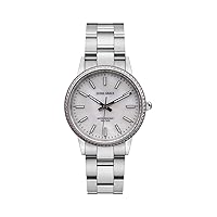 Womens Watch Elegant Dress Diamond Analog Quartz Watch All Stainless Steel Waterproof Luminous Wristwatch Gift