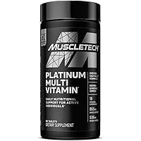 Essential Series Platinum Multivitamin | Vitamins & Minerals | Amino Support | Promotes A Healthy Body | Daily Nutrition | 90 Tablets