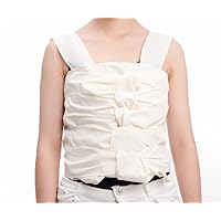 Chest Binder Rib Brace - Thoracic Fractures Spine Injury Fixation Support Belt, 3 PCS