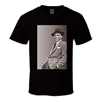 Frank Sinatra Young at Heart t Shirt L Black