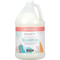 Botanicals Moisturizing Shampoo for All Hair Types, 100% Vegan & Cruelty-Free, Apple Pear Scent, 1 Gallon Refill (128 fl oz)