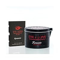 Eye of Love - Romantic - Pheromone Massage Oil Candle. Shea Butter Base to Attract Women. 5 fl oz. 150 ml