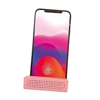 UKCOCO Speaker Stand Mobile Phone Holder Phone Speaker Holder Phone Sound Amplifier Phone Desk Stand Loudspeaker Bracket Audio The Lazy Mini Pink Sound Amplifier Phone Holder