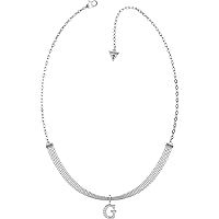 GUESS women stainless-steel pendant necklace