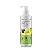 MAMAEARTH Skin Repair Natural Winter Body Lotion with Mango & Kokum butter for Women & Men with Extra Dry Skin 250ml.
