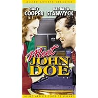 Meet John Doe [VHS] Meet John Doe [VHS] VHS Tape Blu-ray DVD