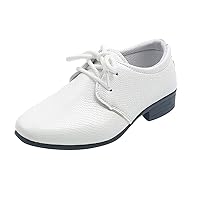 Boys Classic PU Leather School Uniform Oxfords Casual Dress Shoes Loafers Flats
