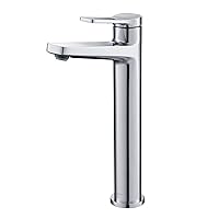 Kraus KVF-1400CH Indy Single Handle Vessel Bathroom Faucet, Chrome