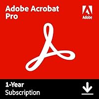 Adobe Acrobat Professional DC | PDF converter | 12-month Subscription with auto-renewal, PC/Mac Adobe Acrobat Professional DC | PDF converter | 12-month Subscription with auto-renewal, PC/Mac Auto-Renewing Subscription