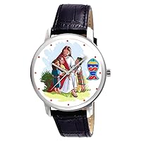 The Blessing of Jesus Christ. What Jesus Loved Most. 30 mm Unisex Size Christian Art Watch for All Ages