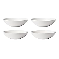 Lenox Lx Collective White Pasta Bowls, Set of 4, 4.41