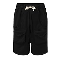 Cargo Shorts Stretch Big and Tall Running Shorts Mens Shorts Stretch fit Mens Slim fit Shorts 5 inch Inseam